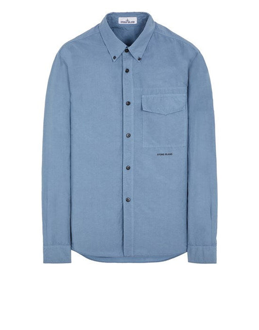 CHEMISE COUPE CONFORTABLE Bleu