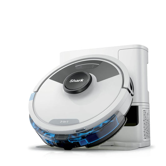Robot aspirateur et laveur auto-vidant 2-en-1 Matrix Plus blanc RV2620WAEUWH