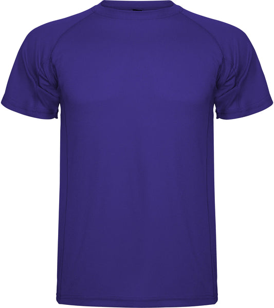 tee shirte viollet - Maillot Uni